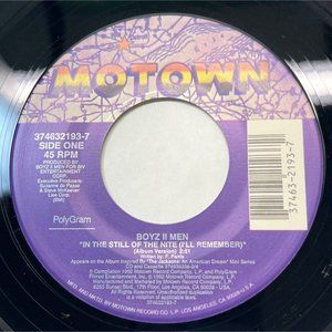 Boyz II Men Still of the Nite / Jackson 5 Who's Lovin You 45 R&B Soul Motown